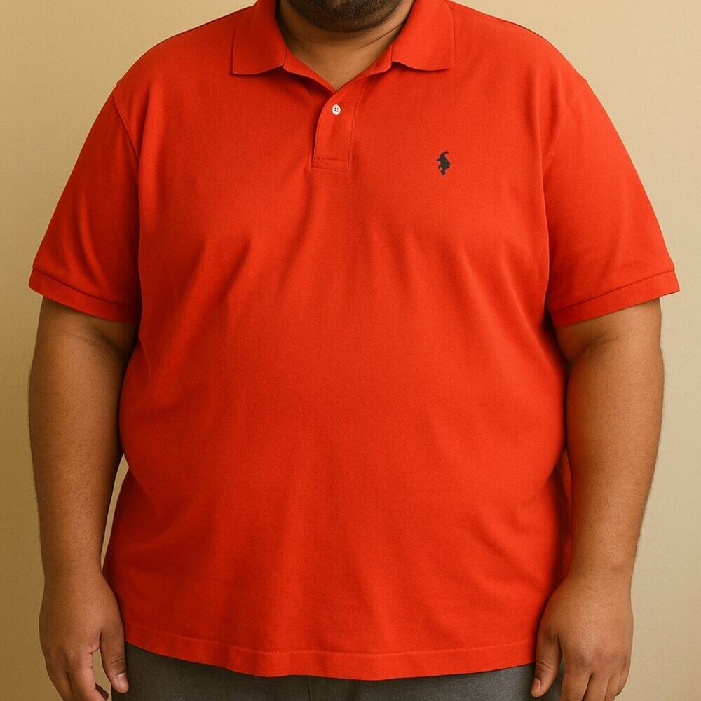 Men's Red, Ralph Lauren Polo Shirt  4XT, EUC